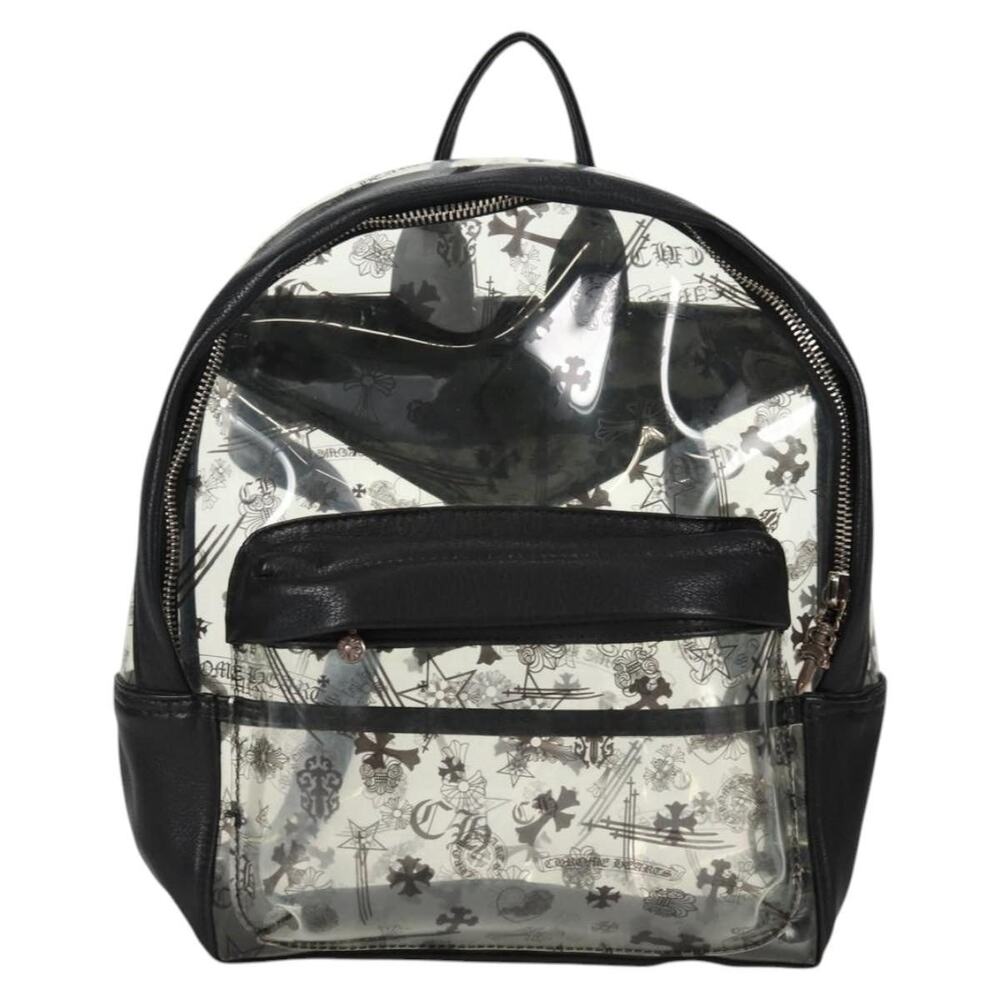 Chrome Hearts Vinyl Back To School Backpack Black